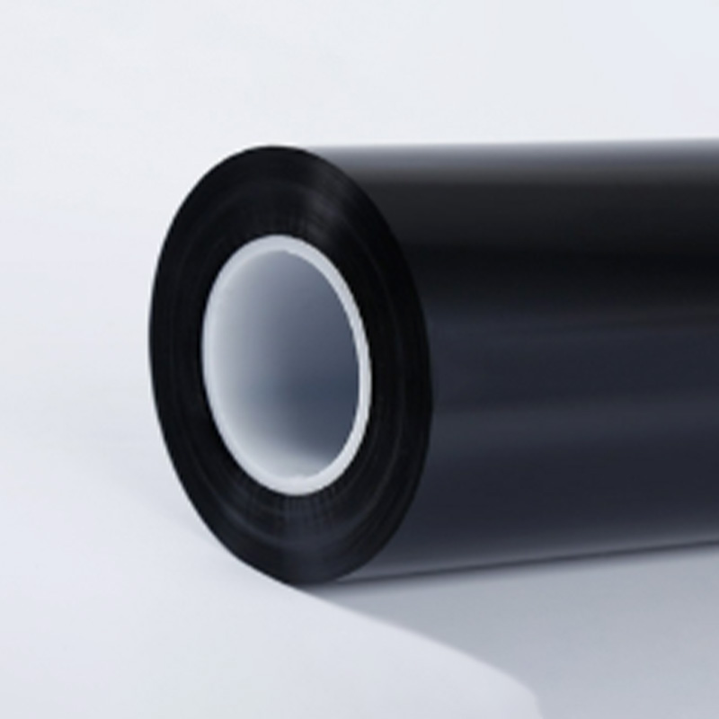 Svart bruddbar glanset lasergraveringsfilm